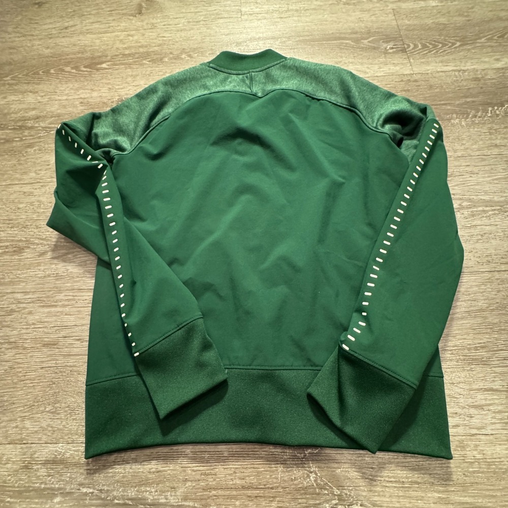 Under Armour Jacket Womens Small Green Bomber Qualifier Hybrid Warm Up Adult - Picture 4 of 7